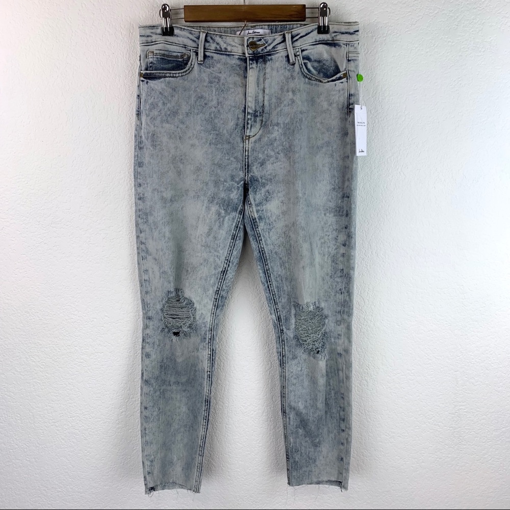 Sam Edelman The Stiletto High Rise Skinny Crop - Picture 1 of 5